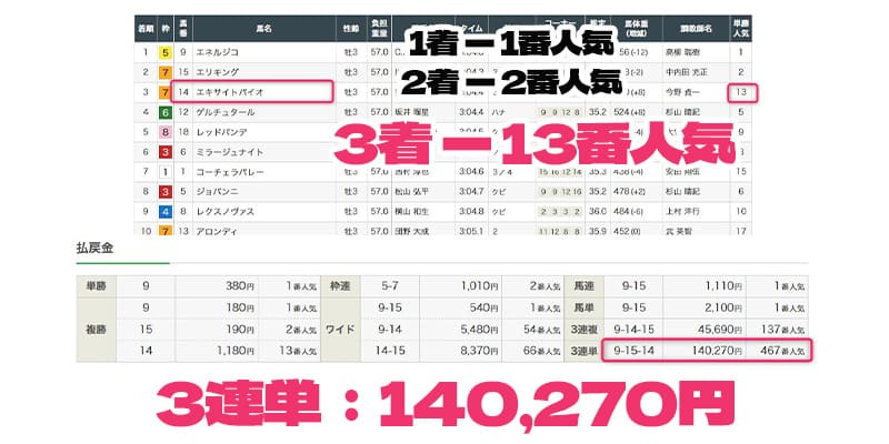2025年10月26日菊花賞結果